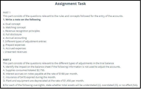 revenue recognition assignment sample
