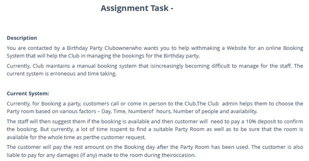 BISY2003 Assessment Answers 2