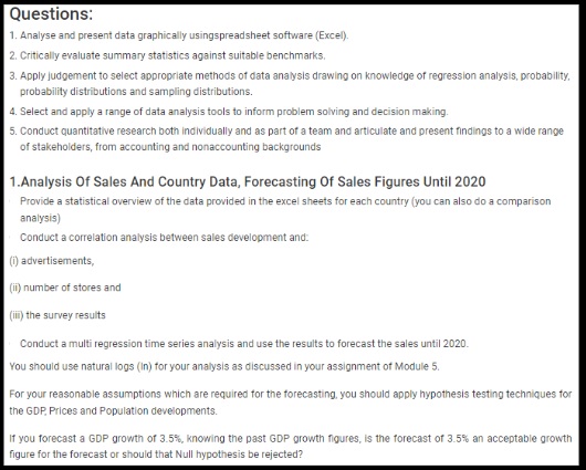 STAT6003 Assessment Answers 2