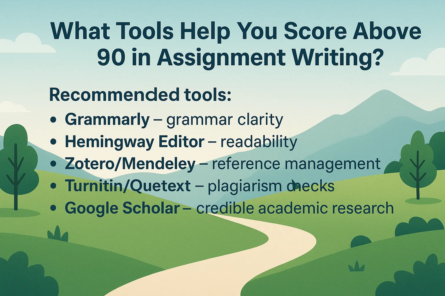 What Tools Help You Score Above 90 in Assignment Writing